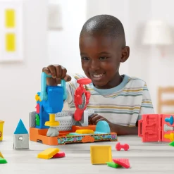 Play-Doh modellervoks Stamp & Saw værktøjsbænk med værktøj - 248 g
