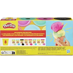 Play-Doh modellervoks Vibrant 8 bøtter - 680 g