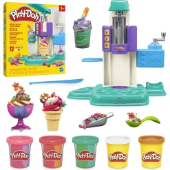 Play-Doh Rainbow Swirl is-legesæt med modellervoks