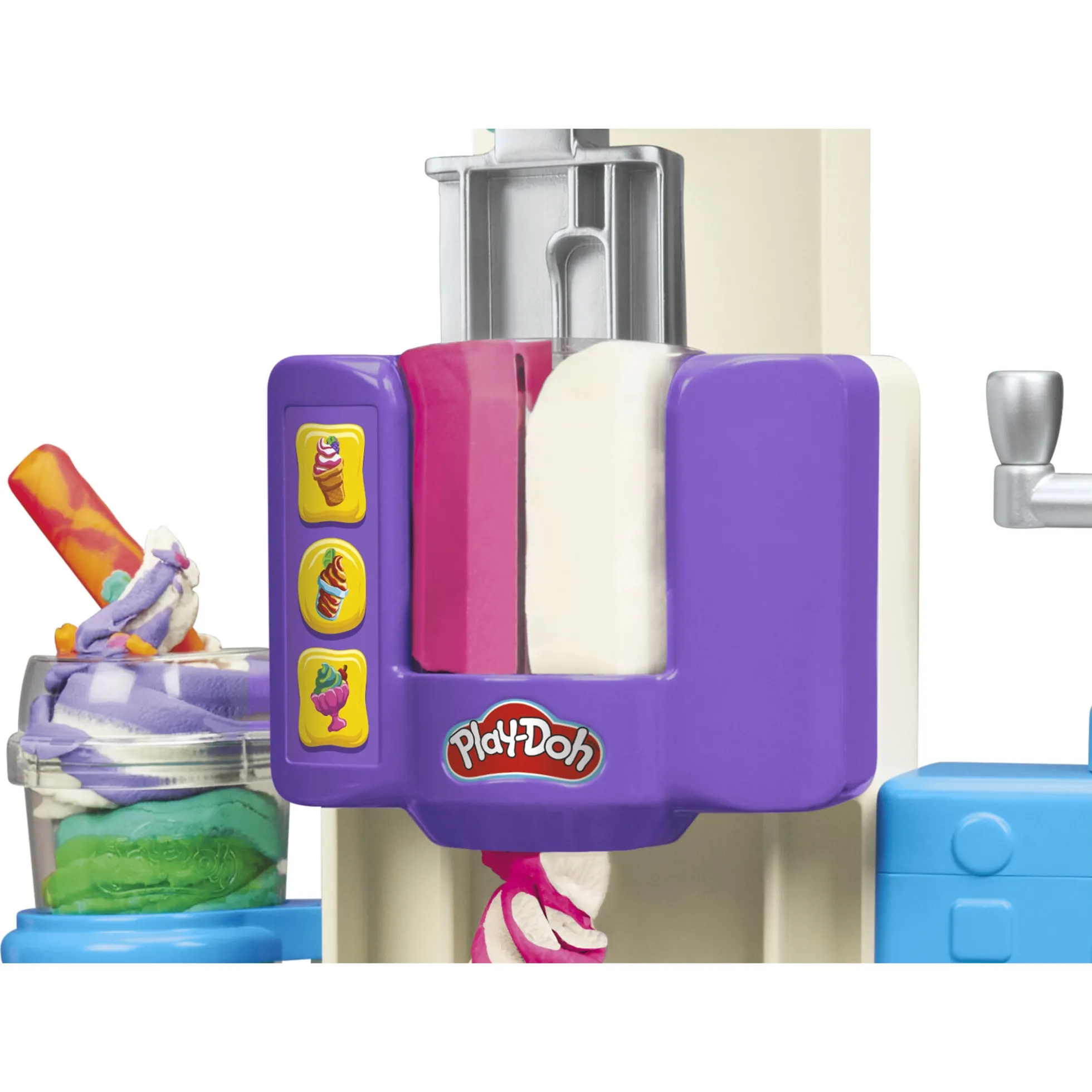Play-Doh Rainbow Swirl is-legesæt med modellervoks