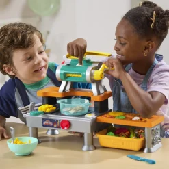 Play-Doh Super Sizzlin Kitchen modellervokssæt - Legekøkken