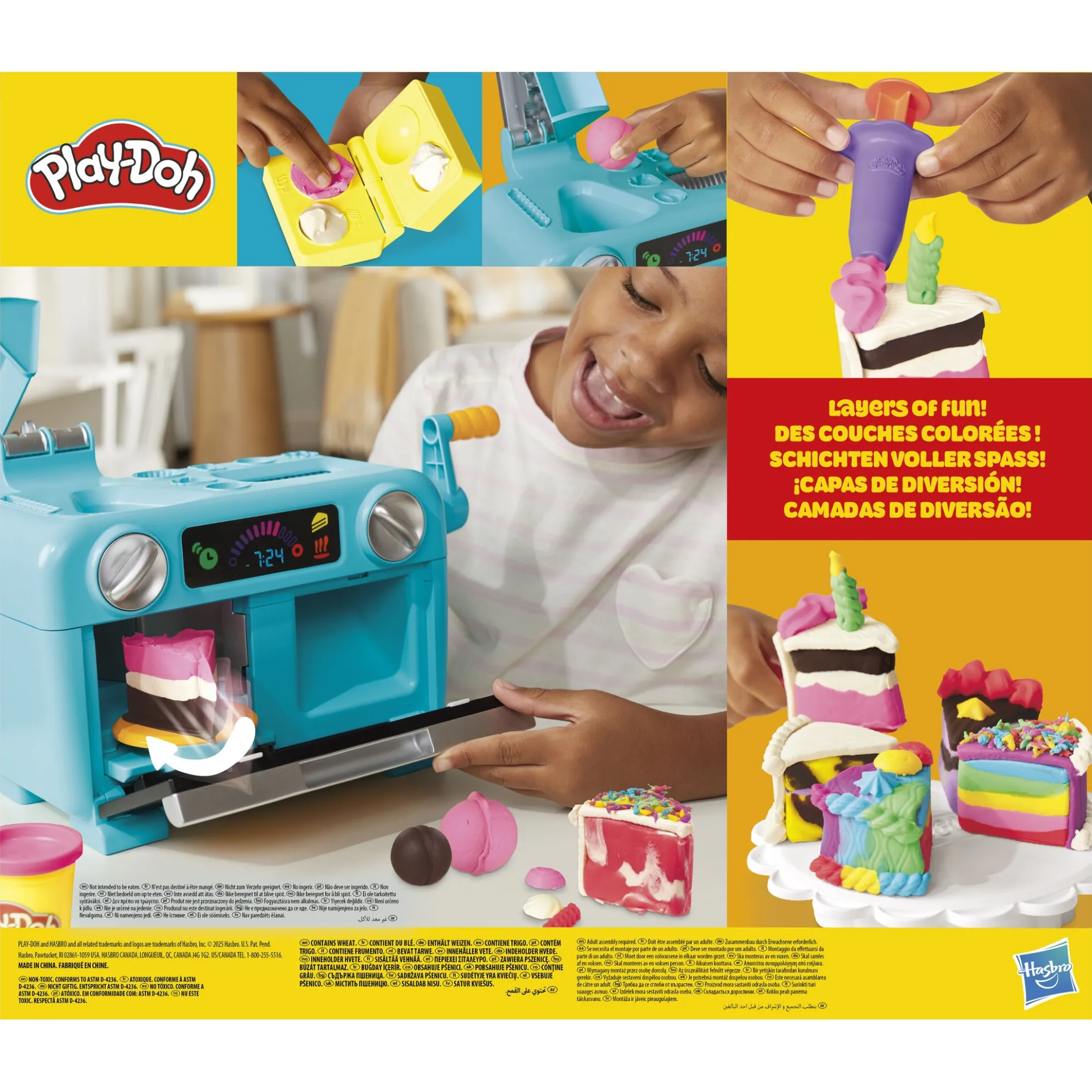 Play-Doh Super Slice kagesæt - legeovn