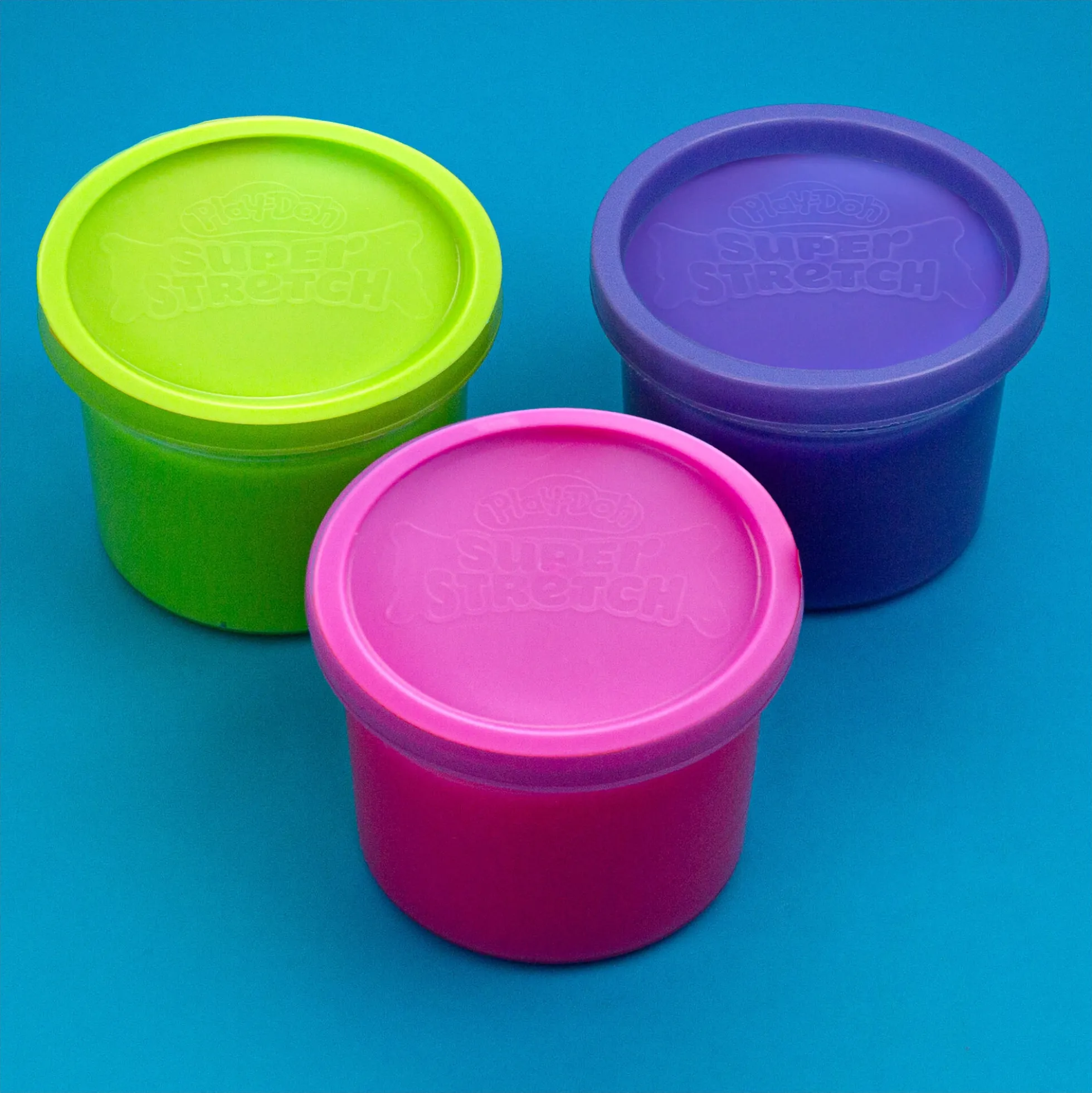 Play-Doh Super Stretch Fruity Fun 3-pak - 3 farver