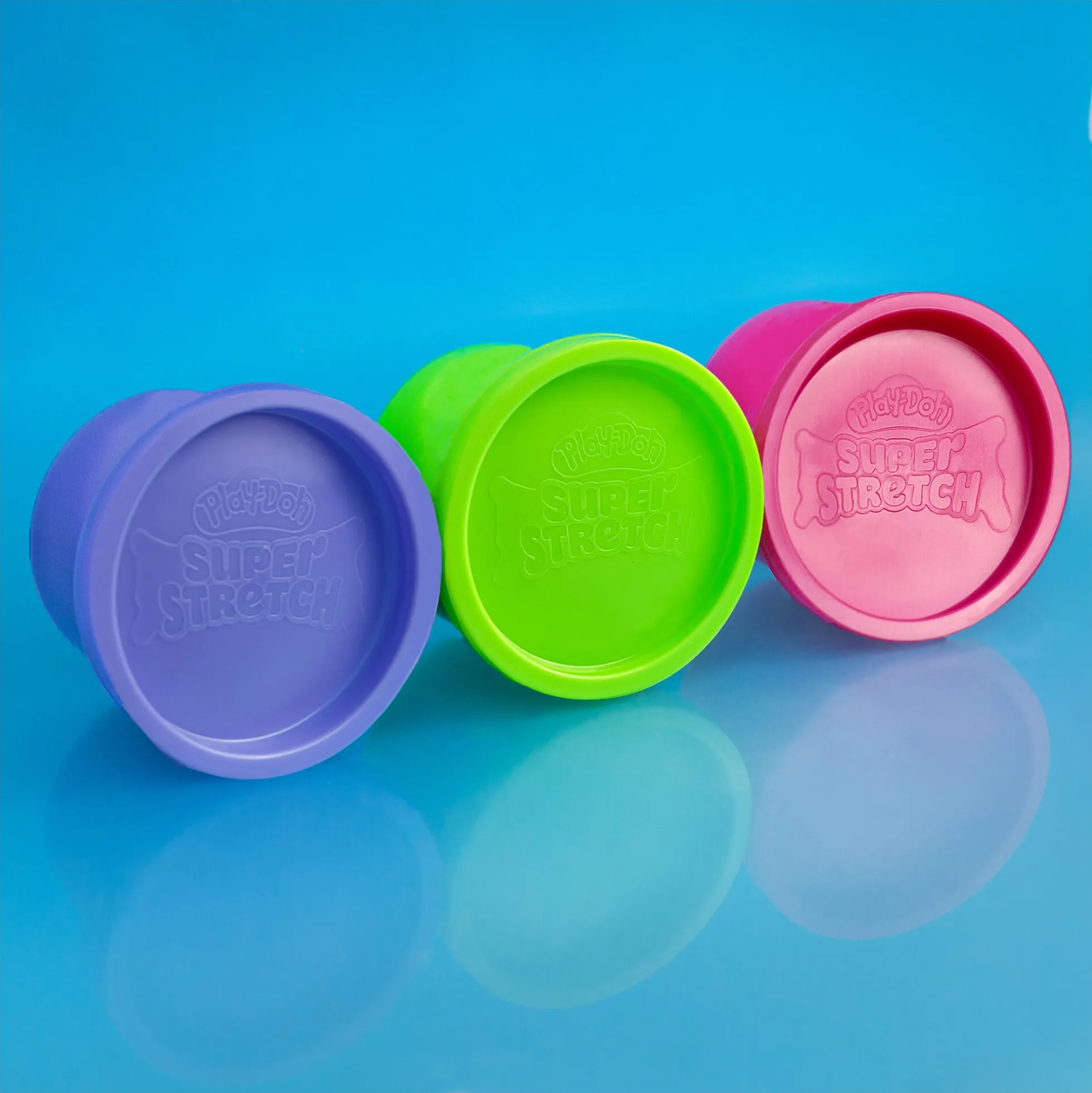 Play-Doh Super Stretch Fruity Fun 3-pak - 3 farver