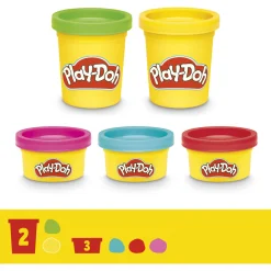Play-Doh Swirlin Smoothies blender - 5 bøtter -198 g