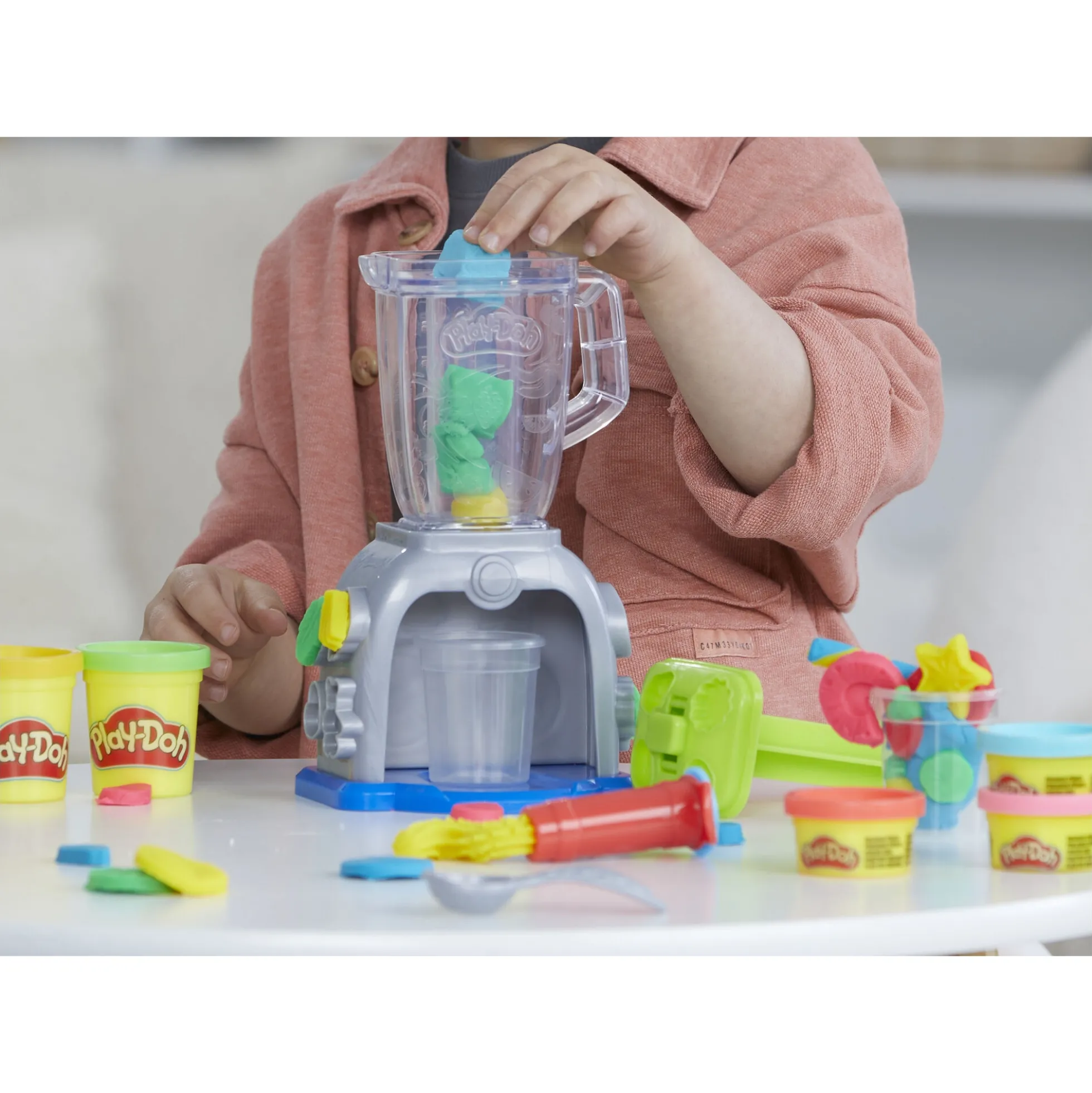 Play-Doh Swirlin Smoothies blender - 5 bøtter -198 g