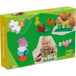 Plus-Plus BIG aktivitetssæt med bondegård - 40 dele