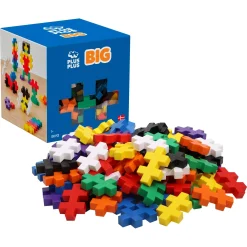 Plus-Plus BIG byggebrikker i basisfarver - 100 dele