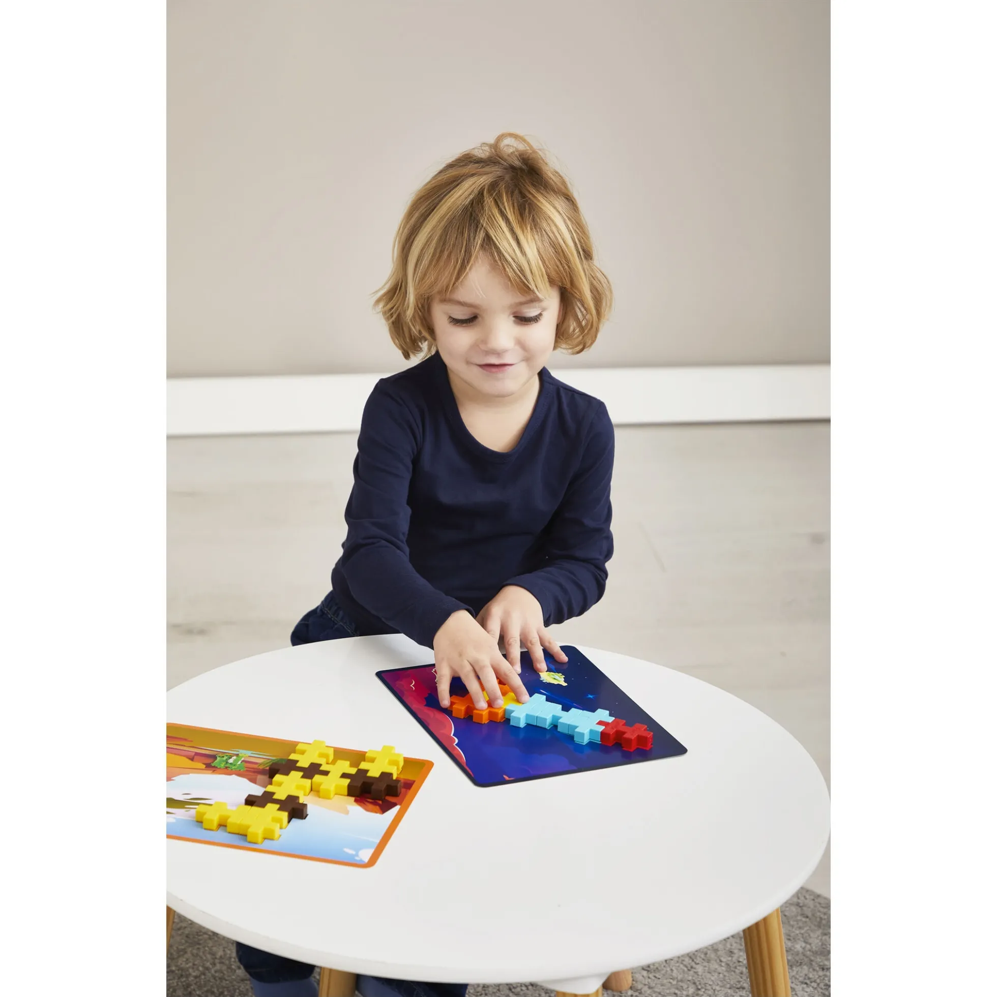 Plus-Plus BIG byg-selv puslespil med 16 motiver - 120 dele