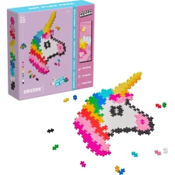 Plus-Plus Puzzle By Number med enhjørning - 250 dele