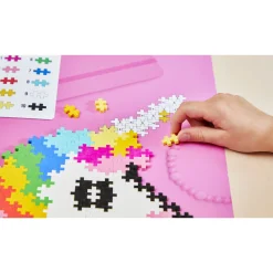 Plus-Plus Puzzle By Number med enhjørning - 250 dele
