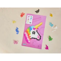 Plus-Plus Puzzle By Number med enhjørning - 250 dele