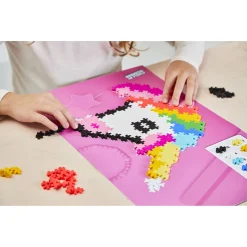 Plus-Plus Puzzle By Number med enhjørning - 250 dele