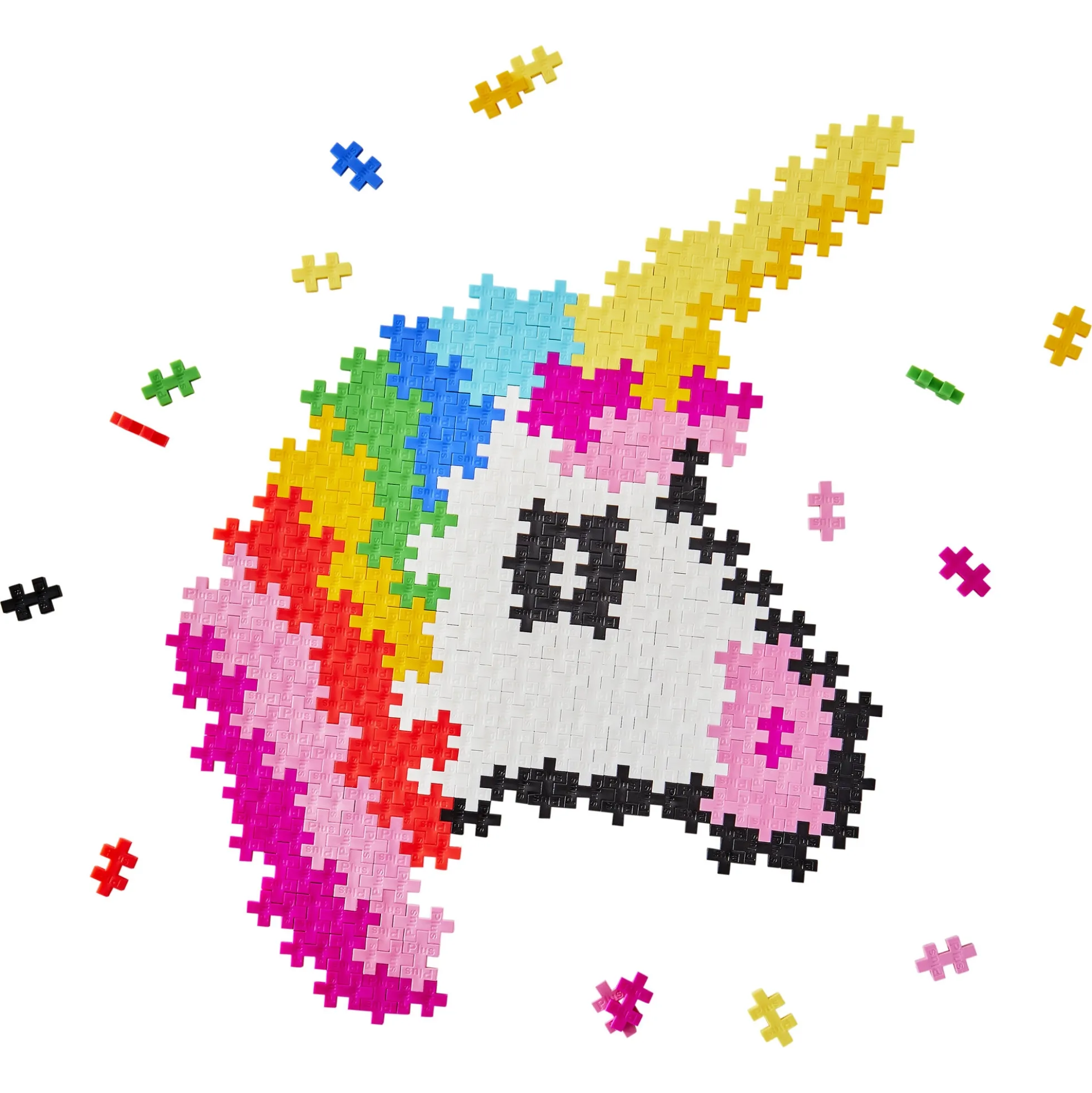 Plus-Plus Puzzle By Number med enhjørning - 250 dele