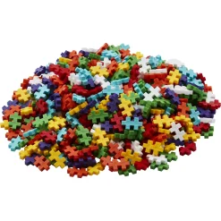 Plus-Plus Regnbue farvemix - 600 stk