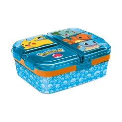 Pokémon XL madkasse - Børnemadpakke med 3 rum