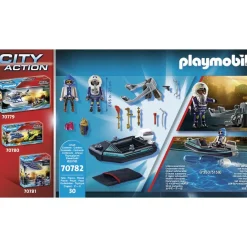 Politi-jetpack: Anholdelse af kunsttyven - PL70782 - PLAYMOBIL City Action