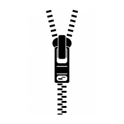 Pudebetræk - 60x63 cm - 100% bomuldssatin - Blå brede striber