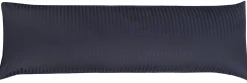 Pudebetræk 50x150 cm - 100% bomuldssatin - Multipude - Klassisk mørkeblå striber