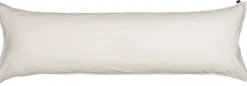 Pudebetræk 50x150 cm - Hvid - 100% ekstra fin bomuld - Høie