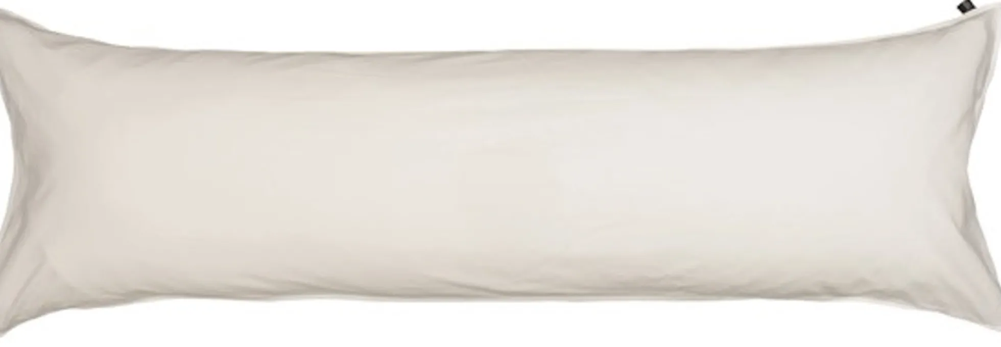 Pudebetræk 50x150 cm - Hvid - 100% ekstra fin bomuld - Høie
