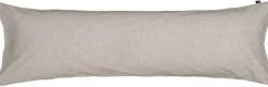Pudebetræk 50x150 cm - Lys grå - 100% ekstra fin bomuld - Høie