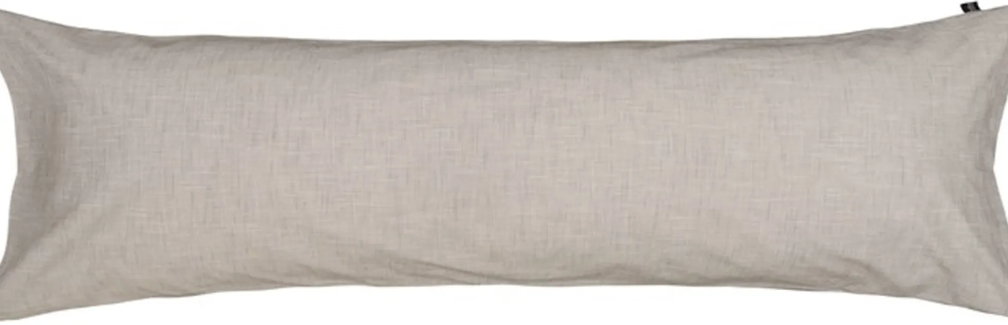 Pudebetræk 50x150 cm - Lys grå - 100% ekstra fin bomuld - Høie
