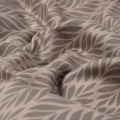 Pudebetræk 60x63 cm - Microfiber - Brunt mønster