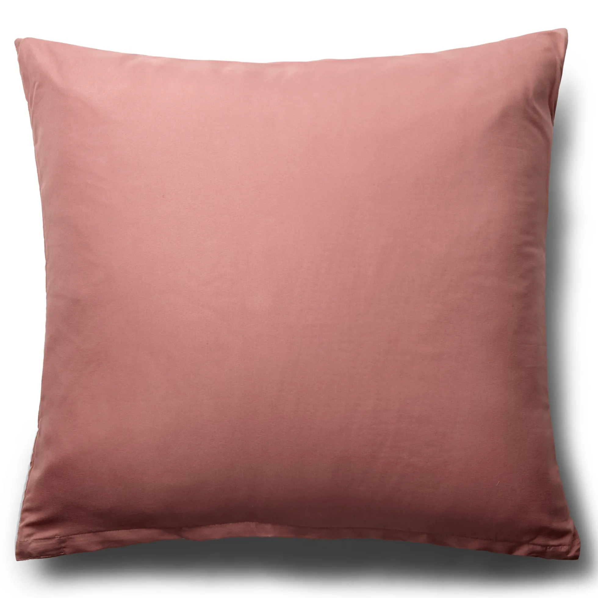 Pudebetræk 60x63 cm - Microfiber - Ensfarvet rosa