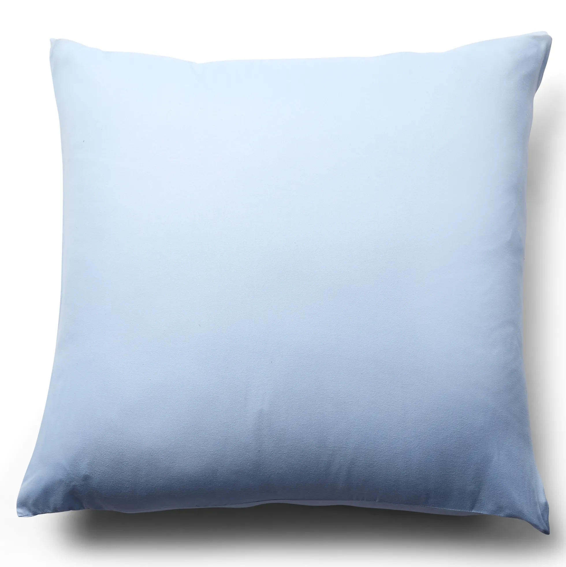 Pudebetræk 60x63 cm - Microfiber - Ensfarvet pastel blå