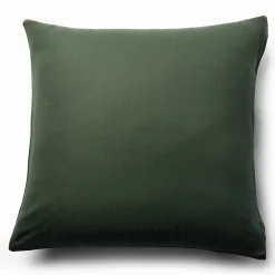Pudebetræk 60x63 cm - Microfiber - Ensfarvet mørkegrøn