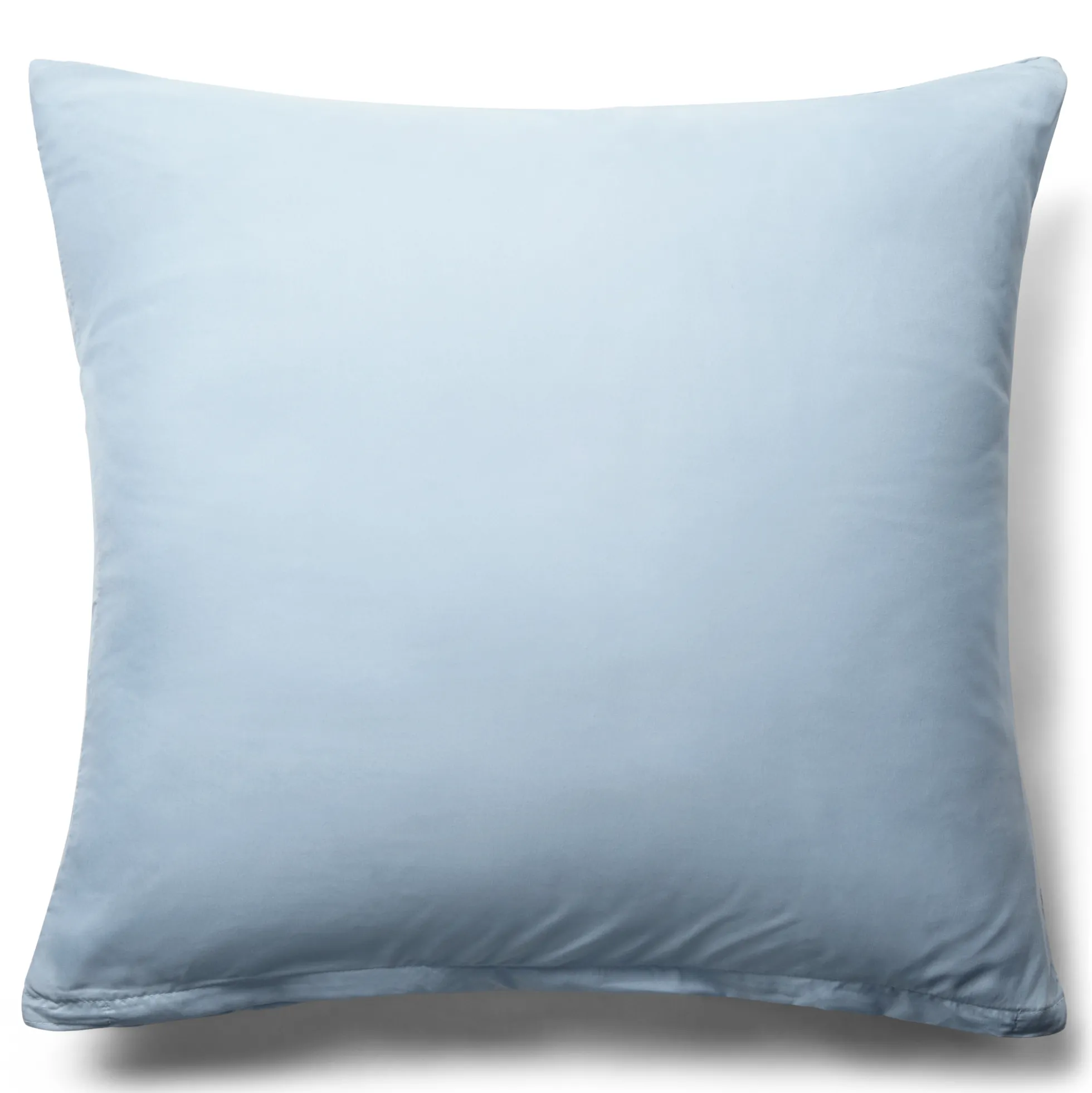 Pudebetræk 60x63 cm - Microfiber - Ensfarvet lyseblå