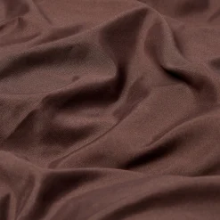 Pudebetræk 60x63 cm - Microfiber - Ensfarvet brun