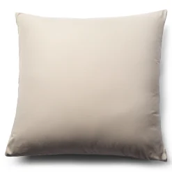 Pudebetræk 60x63 cm - Microfiber - Ensfarvet beige