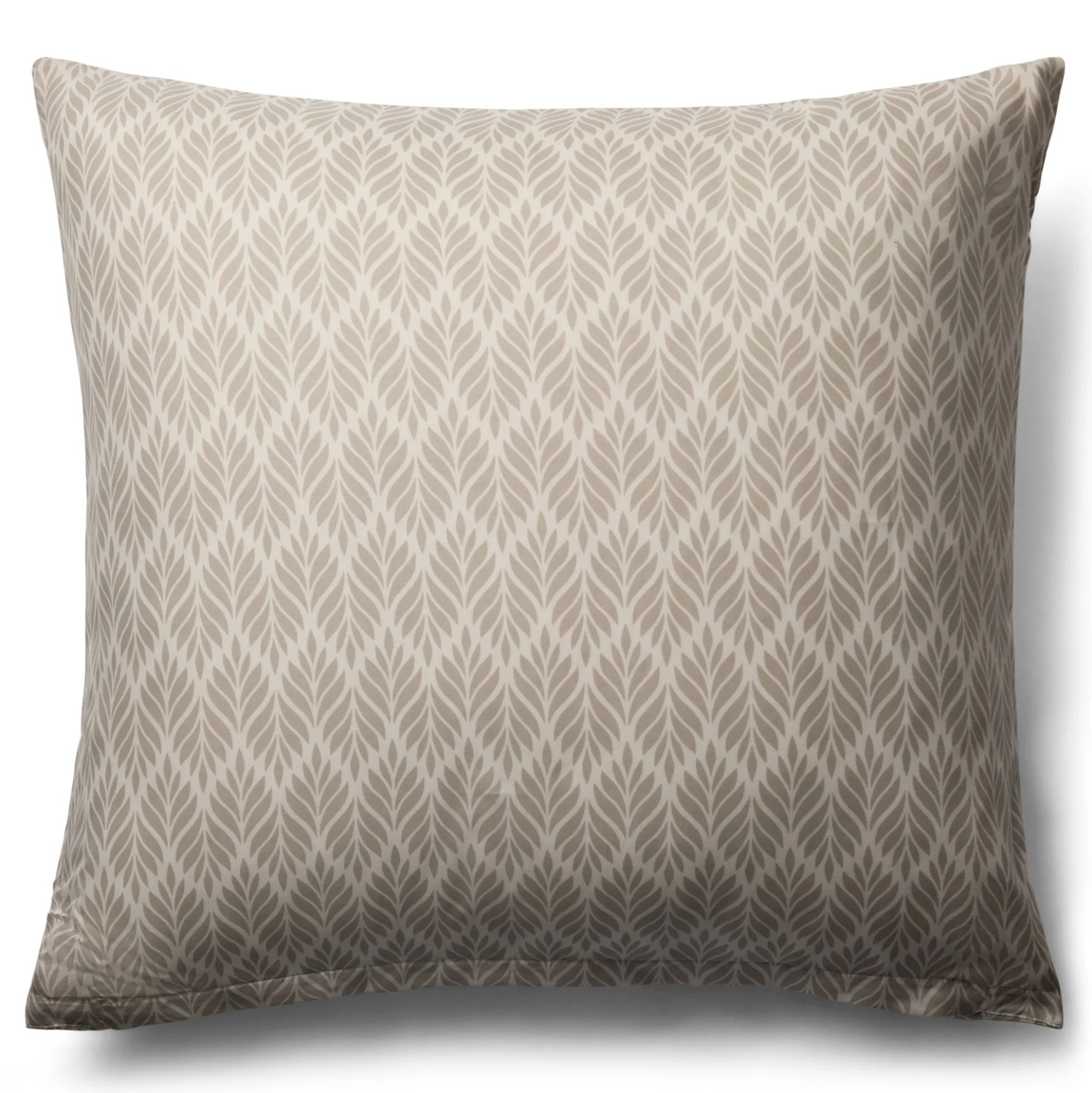 Pudebetræk 60x63 cm - Microfiber - Sandfarvet mønster