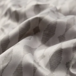 Pudebetræk 60x63 cm - Satin - Sandfarvet mønster design
