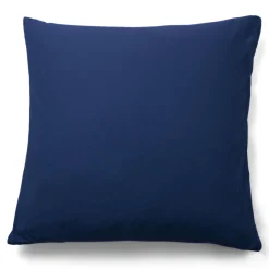 Pudebetræk 60x63 cm - Stonewashed - Firm deep blue