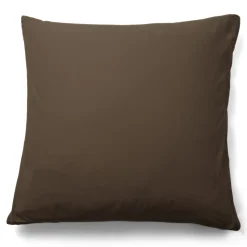 Pudebetræk 60x63 cm - Stonewashed - Firm dark brown