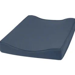 Puslepude - Müsli - 65x50x8cm - Indigo - Praktisk puslehynde til baby