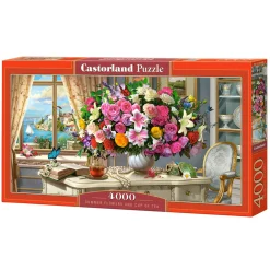Puslespil med blomster - 4000 brikker