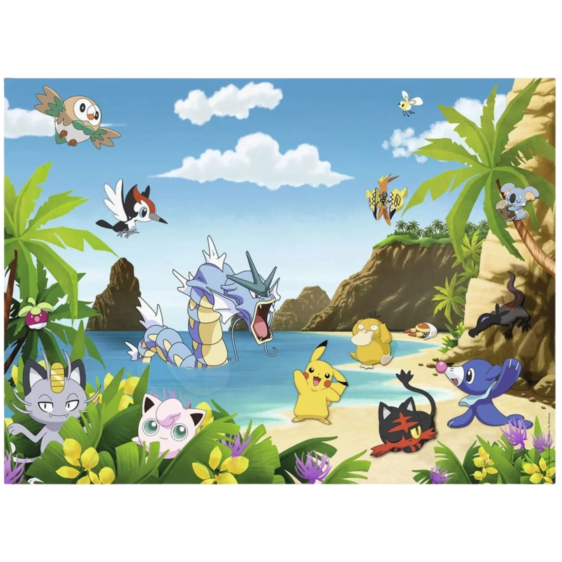 Puslespil med Pokémon - 200 brikker