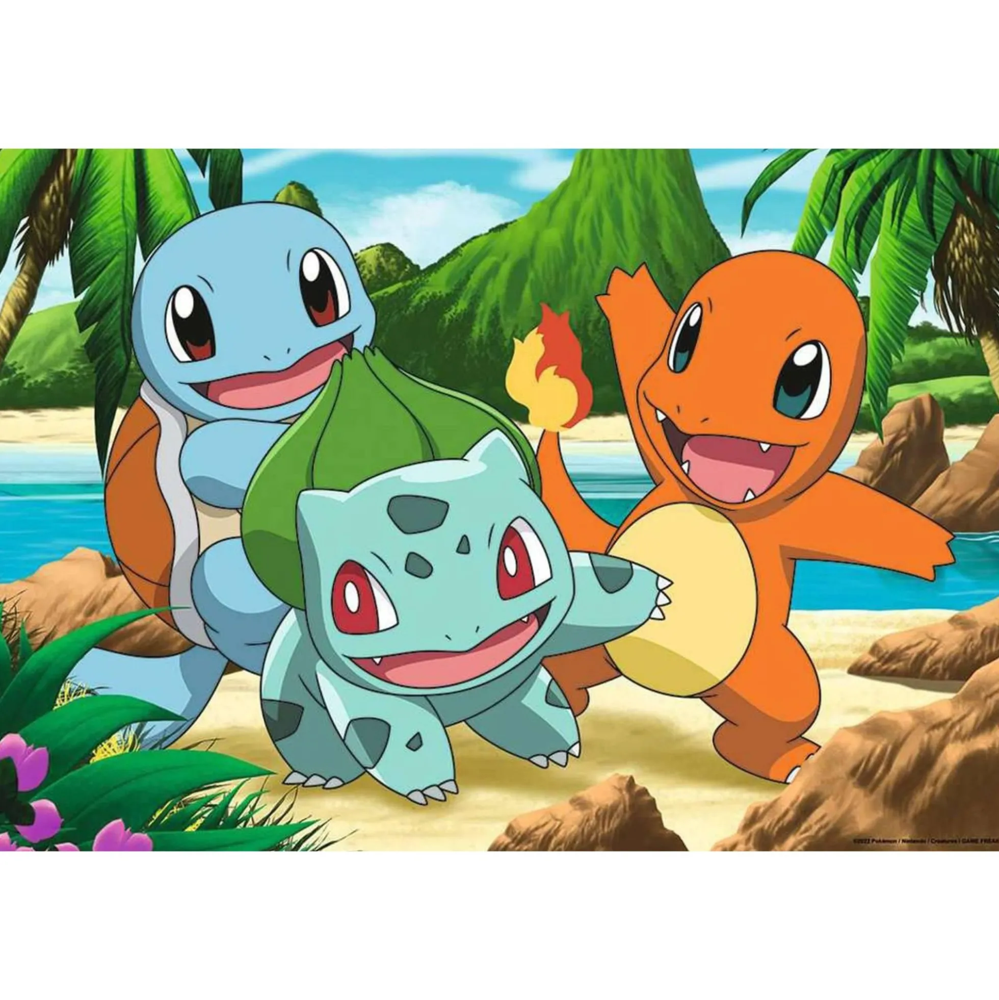 Puslespil med Pokémon - 2x24 brikker
