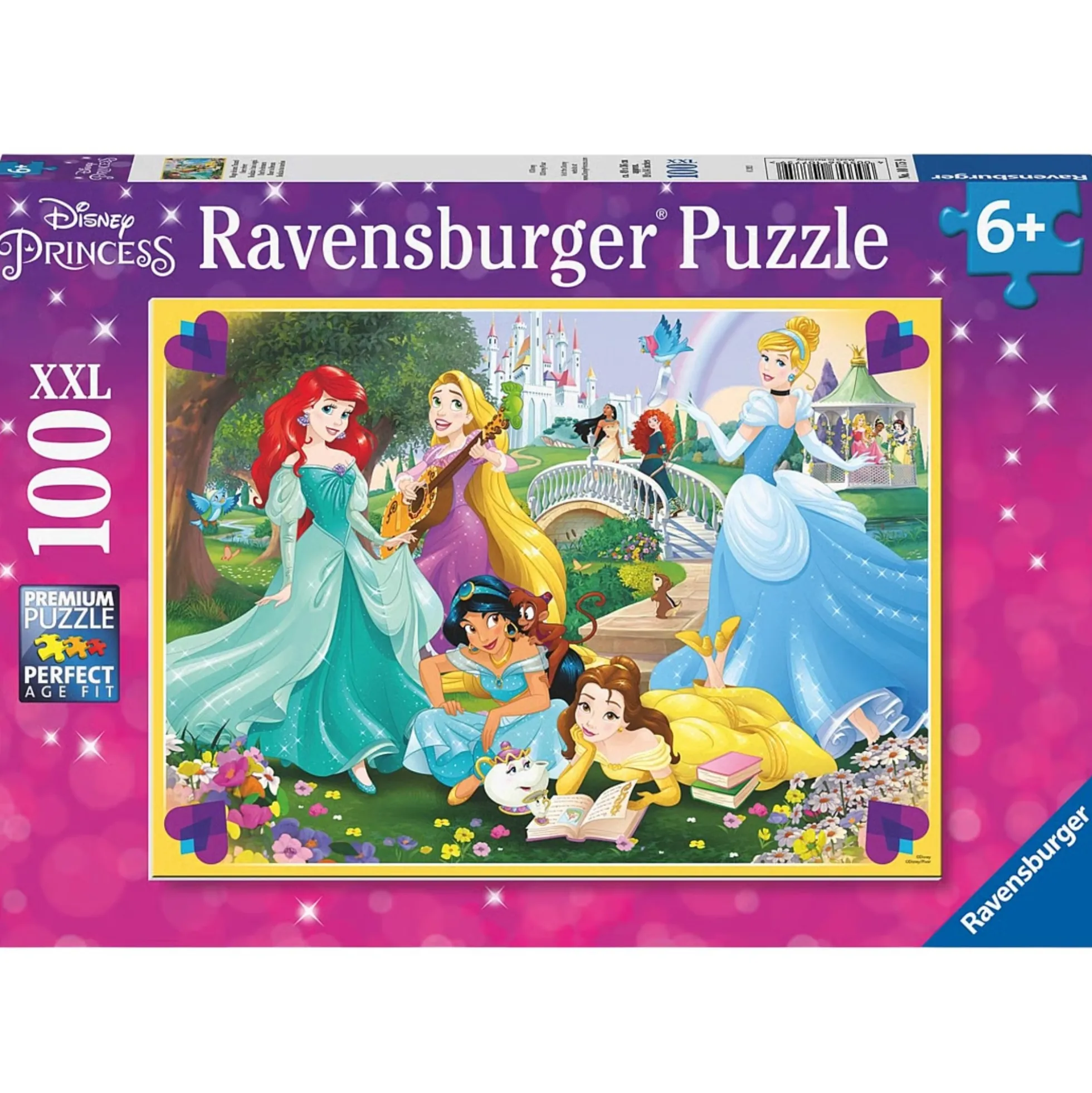 Puslespil med prinsesser - 100 brikker