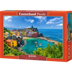 Puslespil med Vernezza Italien - 1000 brikker