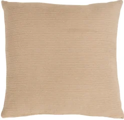 Pyntepude - 45x45 cm - Beige sofapude eller sengepude - Nordstrand Home