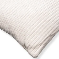 Pyntepude 45x45 cm - Hvid sofapude med fløjls look - Blød pude til sofaen - Borg Living