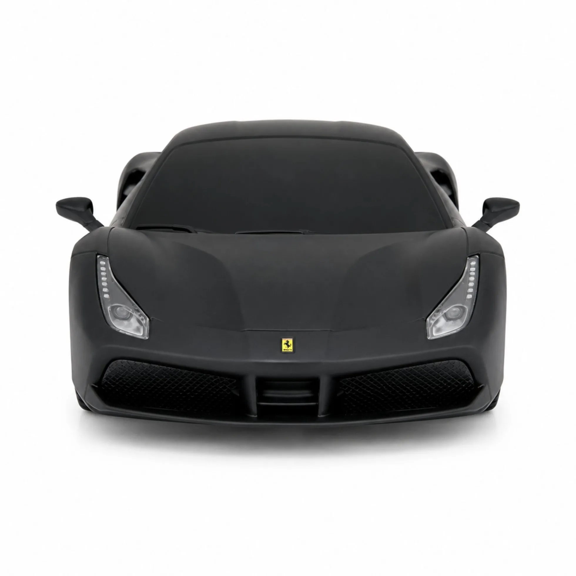 Rastar fjernstyret Ferrari 488 GTB 27 MHz - Mat sort - 19 cm