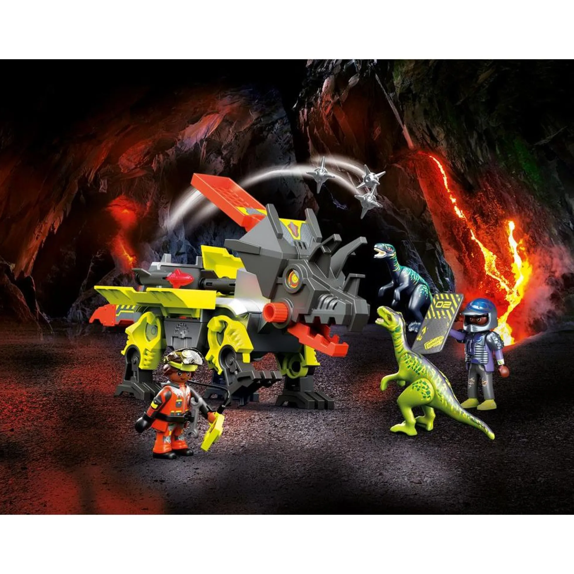 Robo-Dino kampmaskine - PL70928 - PLAYMOBIL Dinos