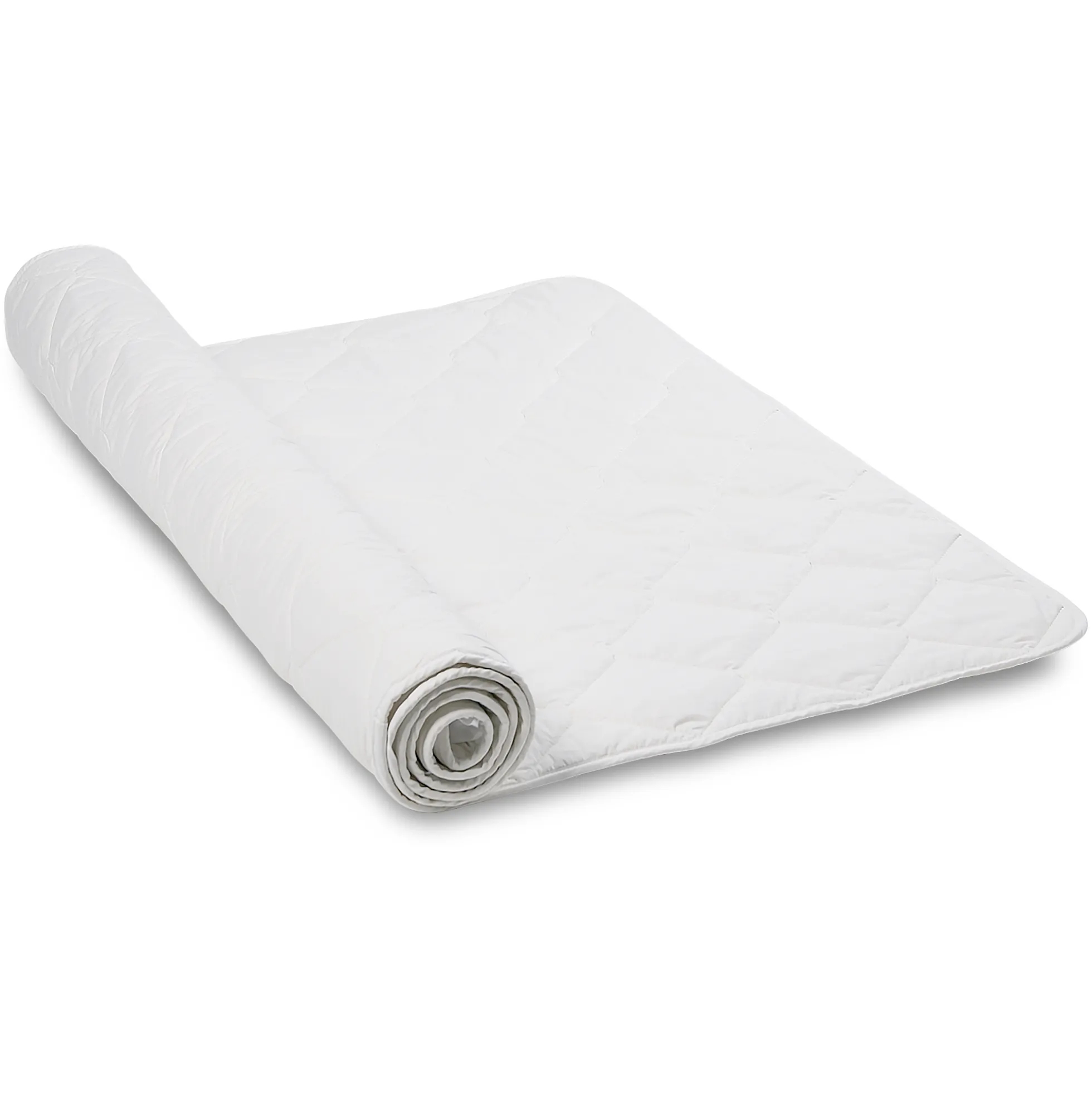 Rullemadras H-Split - 180x210 cm - Kogeægte - Borg Living fyldig madrasbeskytter i 100% Oeko-tex bomuld