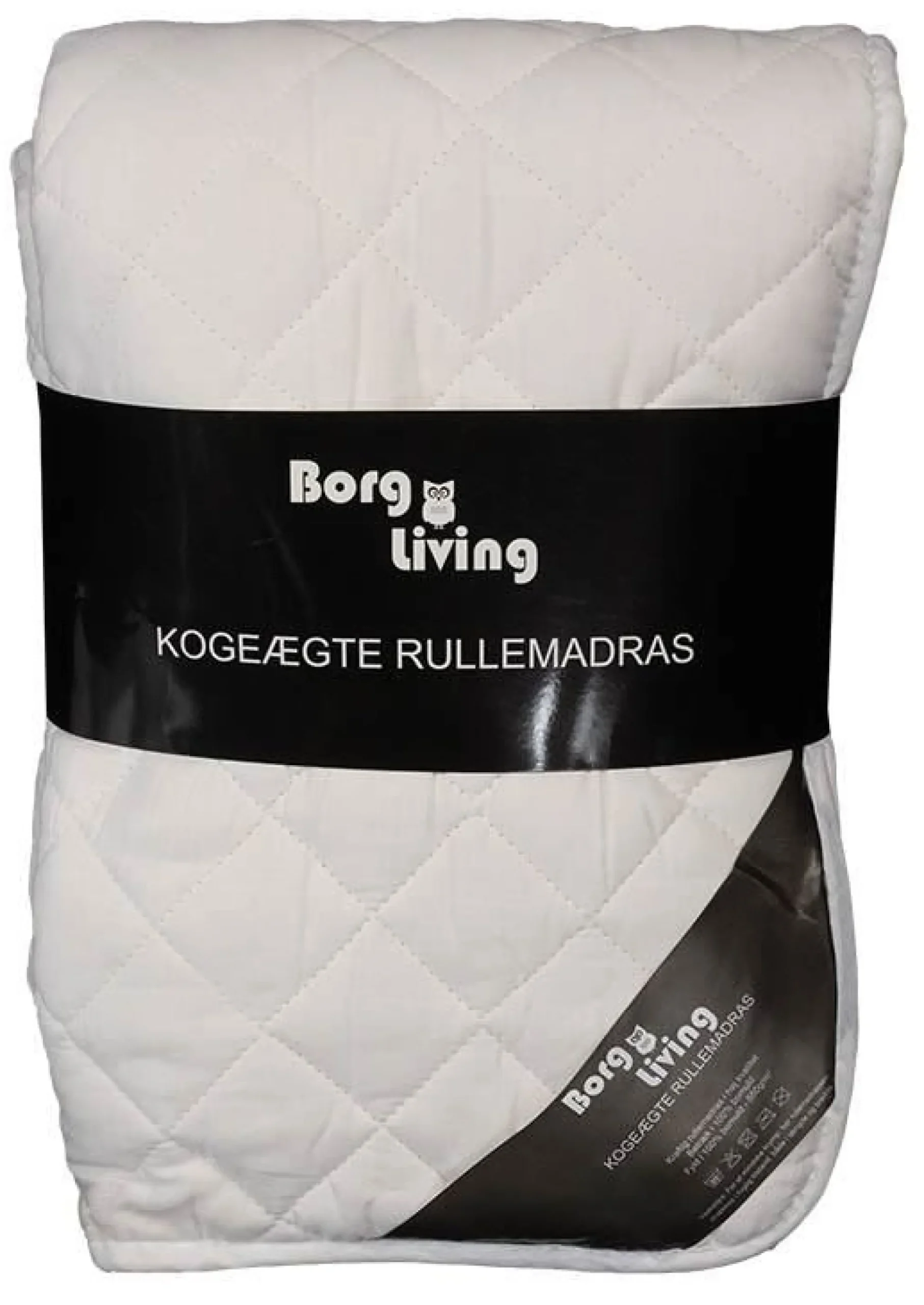 Rullemadras H-Split - 180x210 cm - Kogeægte Bomuld - Borg Living